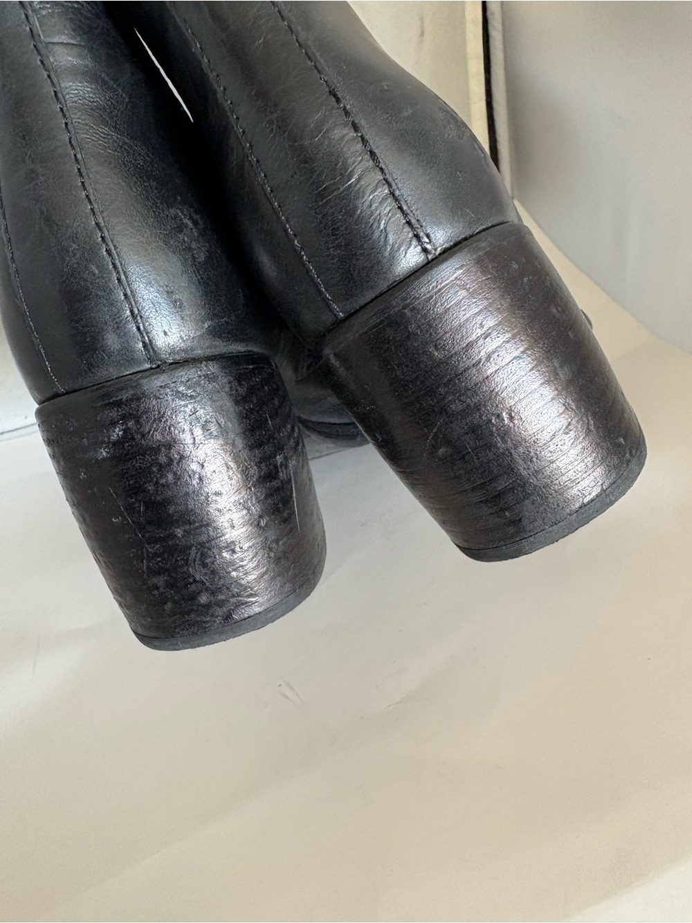 Patricia Nash Black Lace-Up Leather Ankle Boots 9.5 - Picture 14 of 15